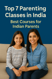 Parents learning discipline and bonding skills in India